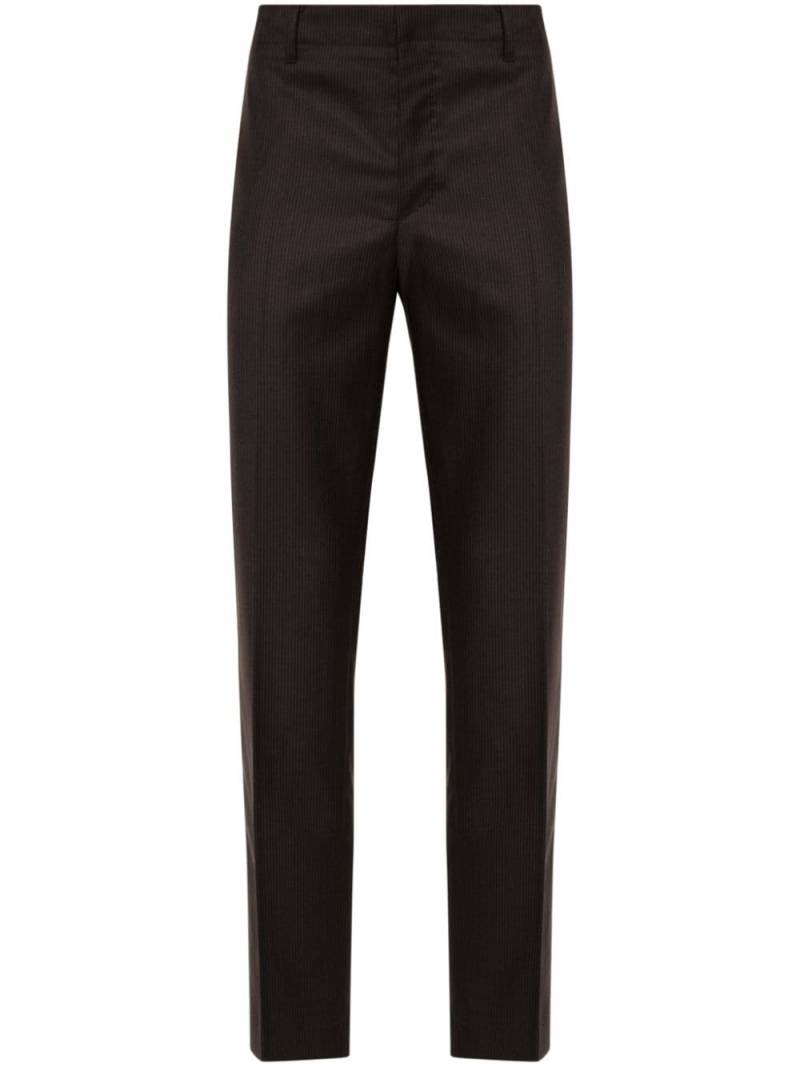 AllSaints Thorpe striped trousers - Brown von AllSaints