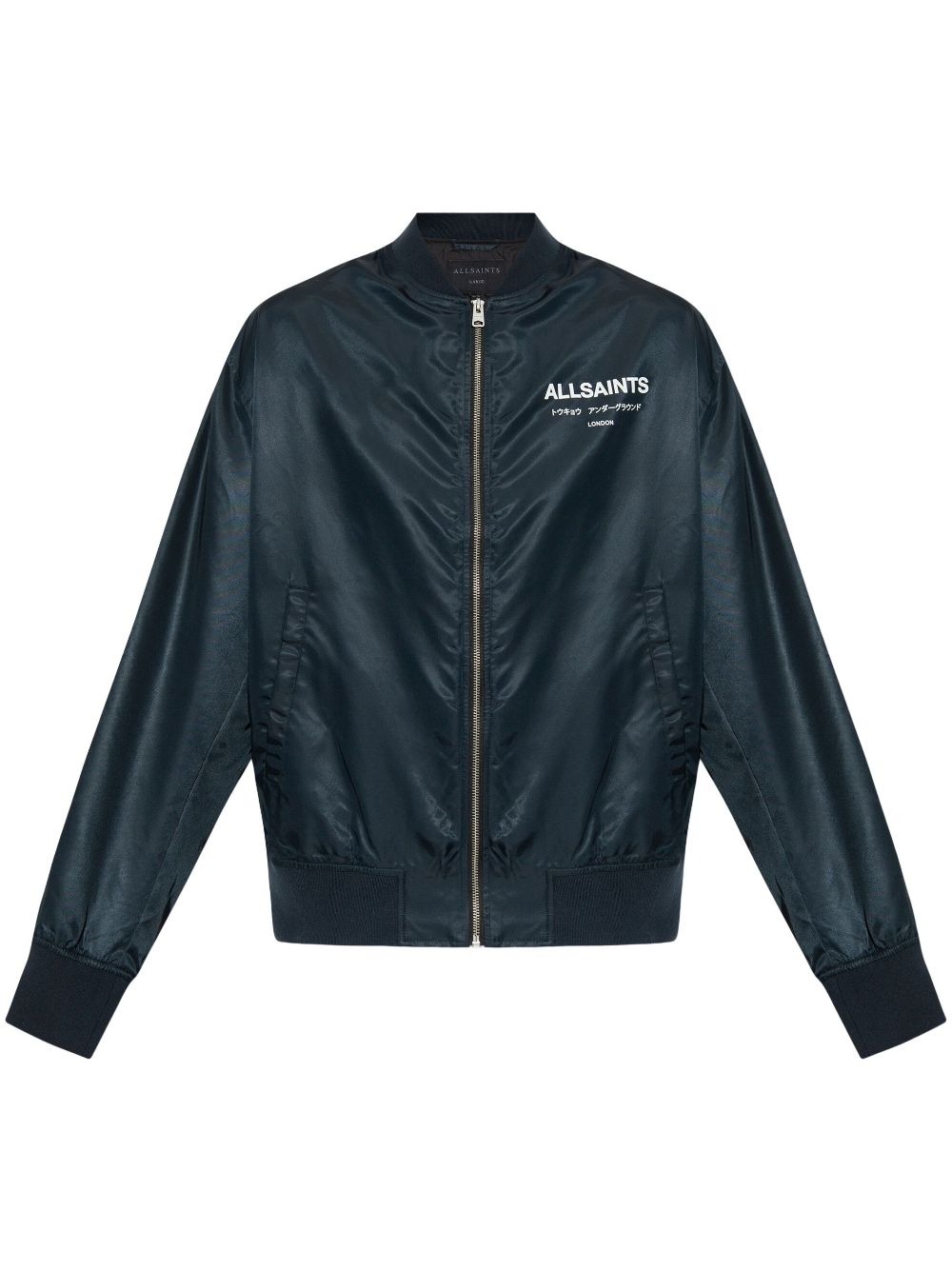 AllSaints Underground bomber jacket - Blue von AllSaints