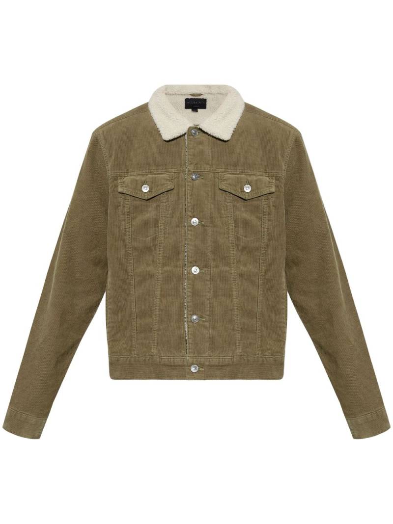 AllSaints Westy denim jacket - Green von AllSaints