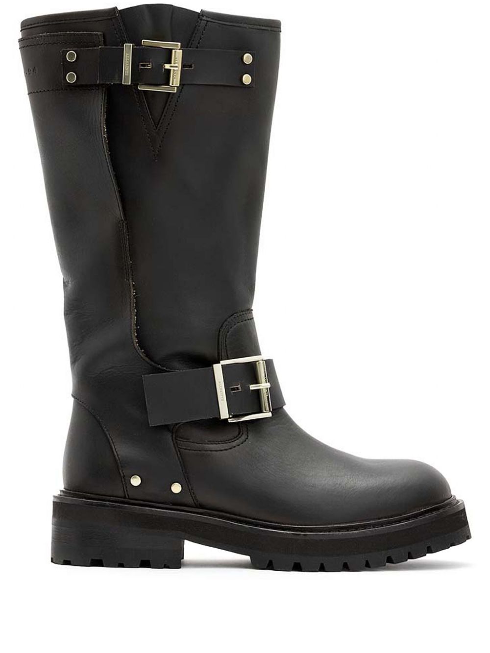 AllSaints leather boots - Black von AllSaints