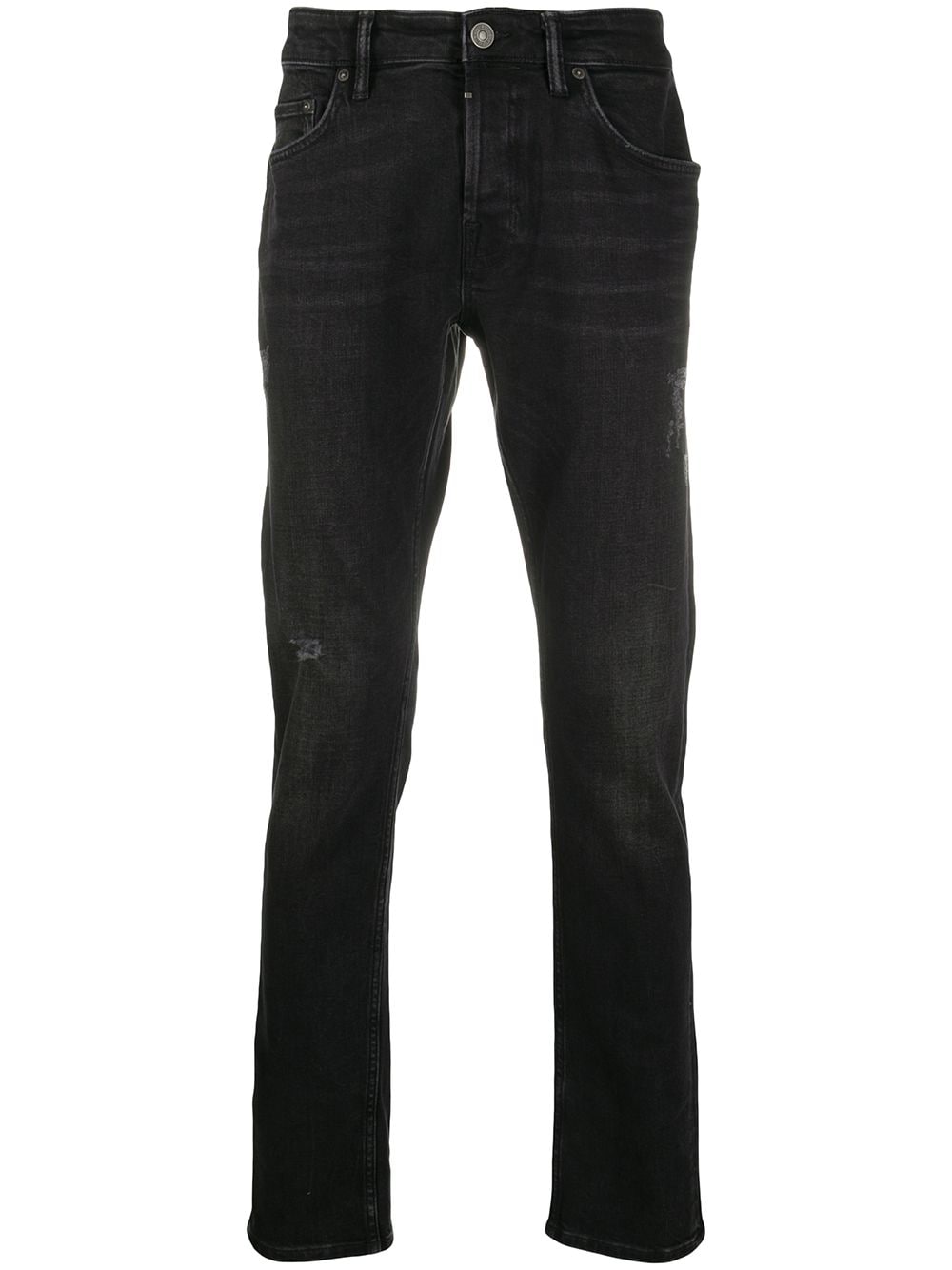 AllSaints mid-rise slim-fit jeans - Black von AllSaints