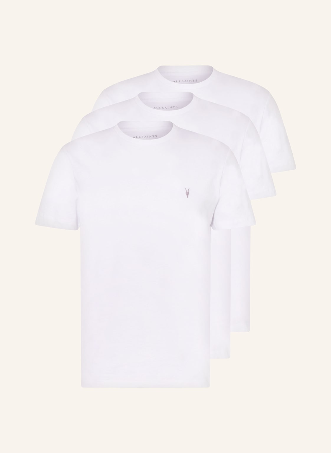 Allsaints 3er-Pack T-Shirts Brace Ss weiss von AllSaints