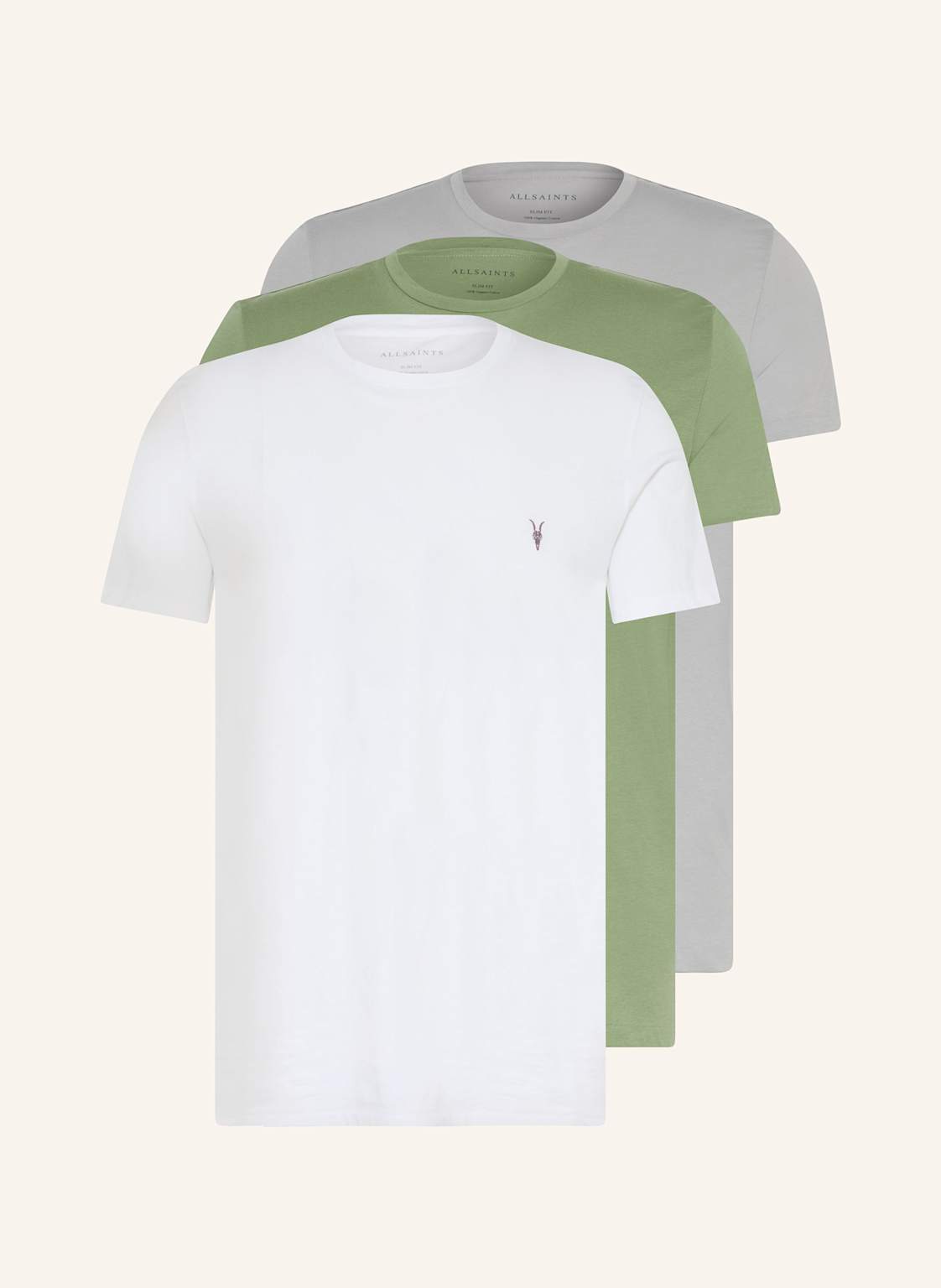 Allsaints 3er-Pack T-Shirts Tonic weiss Allsaints 3er-Pack T-Shirts Tonic weiss von AllSaints