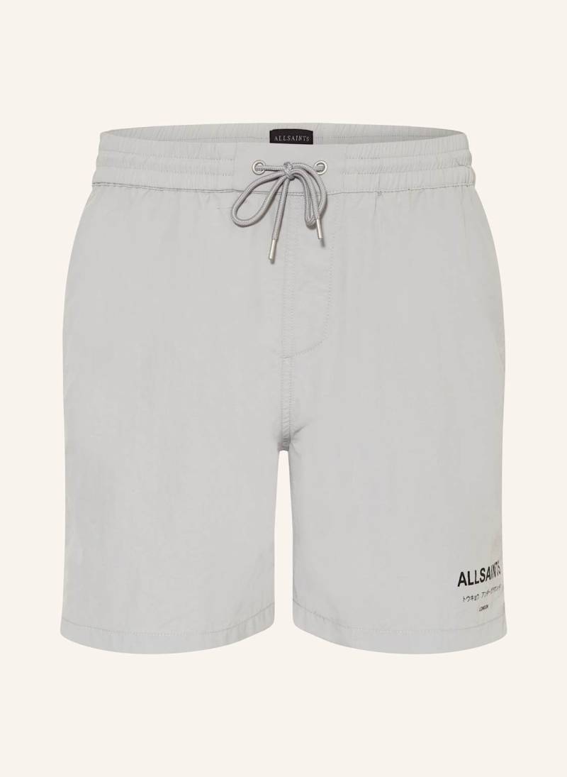 Allsaints Badeshorts Underground grau von AllSaints