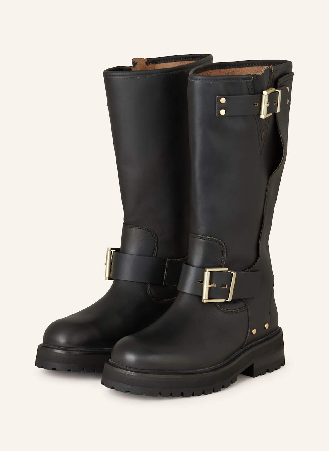 Allsaints Biker Boots Tay schwarz von AllSaints