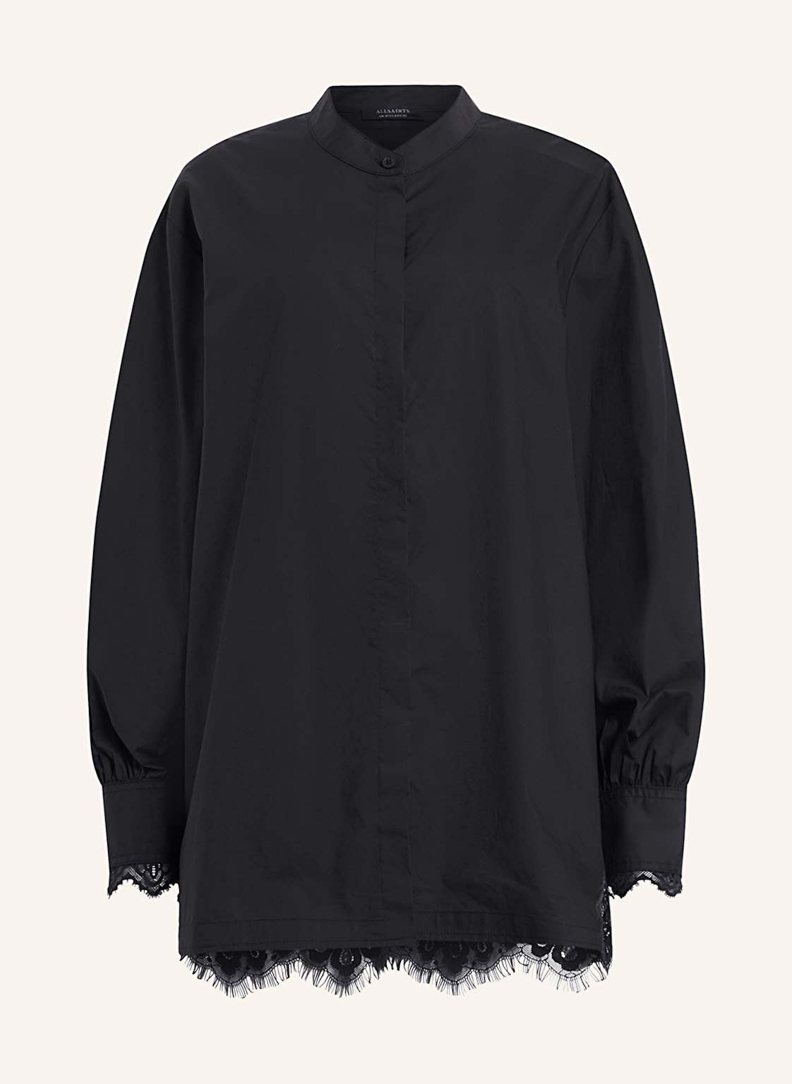 Allsaints Bluse Ethel Mit Spitze schwarz von AllSaints