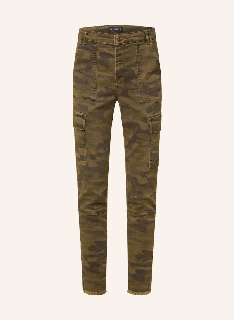 Allsaints Cargohose Duran gruen von AllSaints
