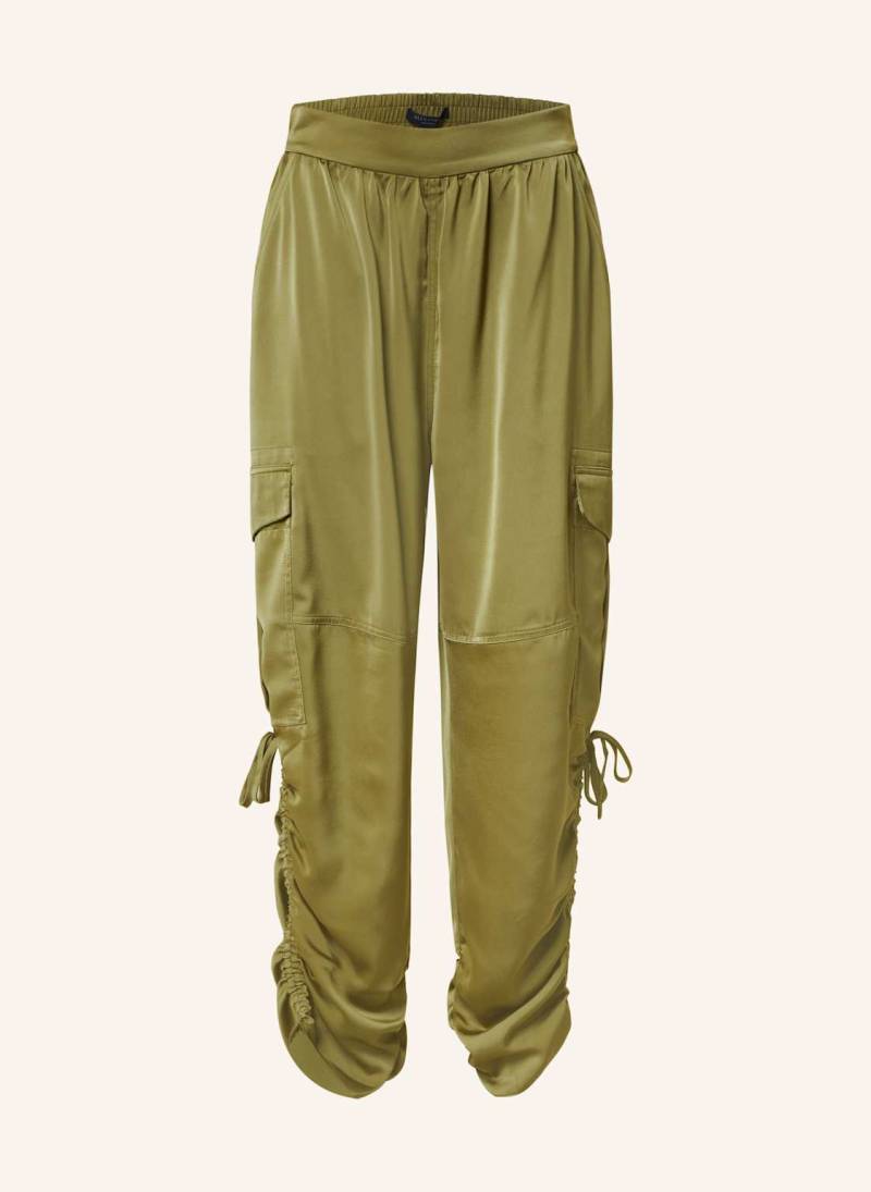 Allsaints Cargohose Kaye Aus Satin gruen von AllSaints