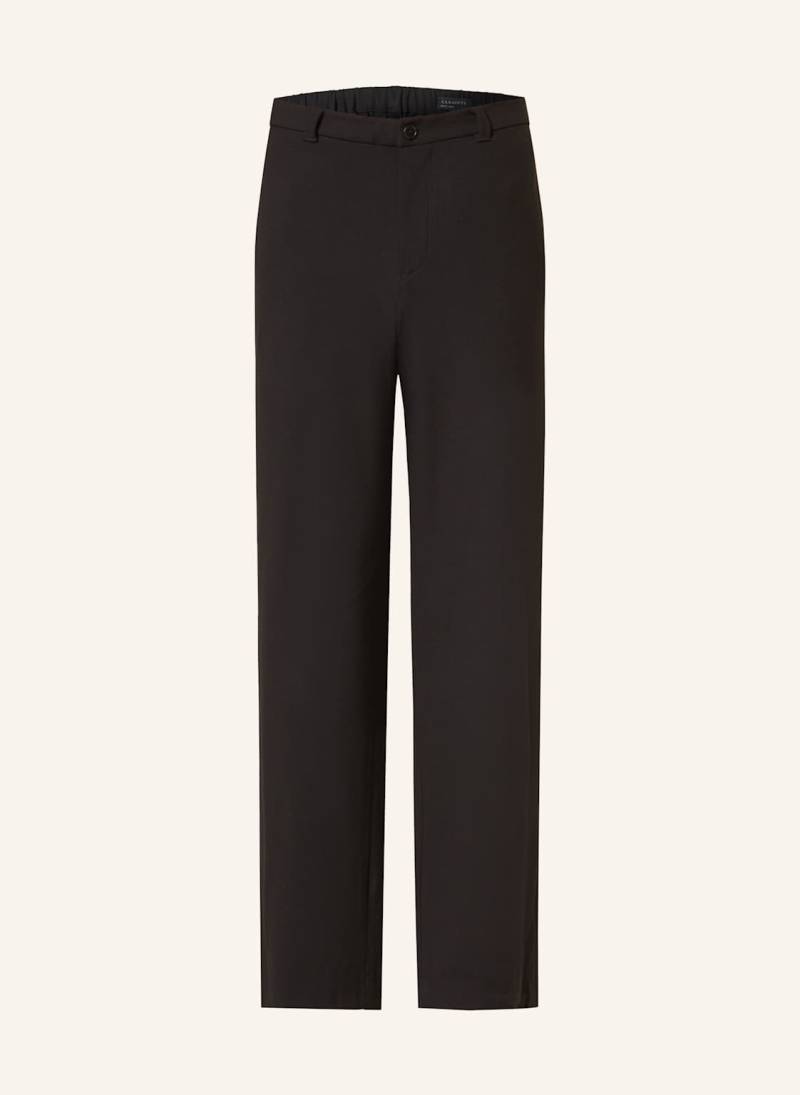 Allsaints Chino Halla Relaxed Wide Fit schwarz von AllSaints