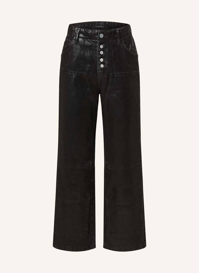 Allsaints Coated Jeans Tay schwarz von AllSaints