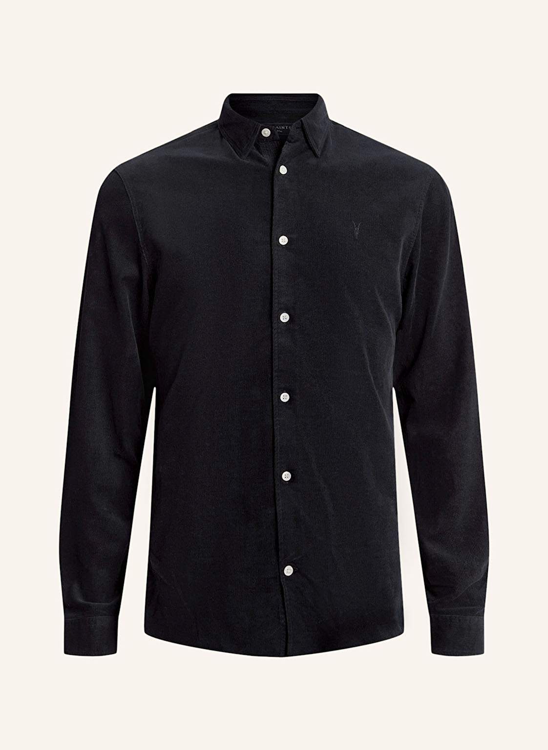 Allsaints Cordhemd Birchwood Slim Fit schwarz von AllSaints