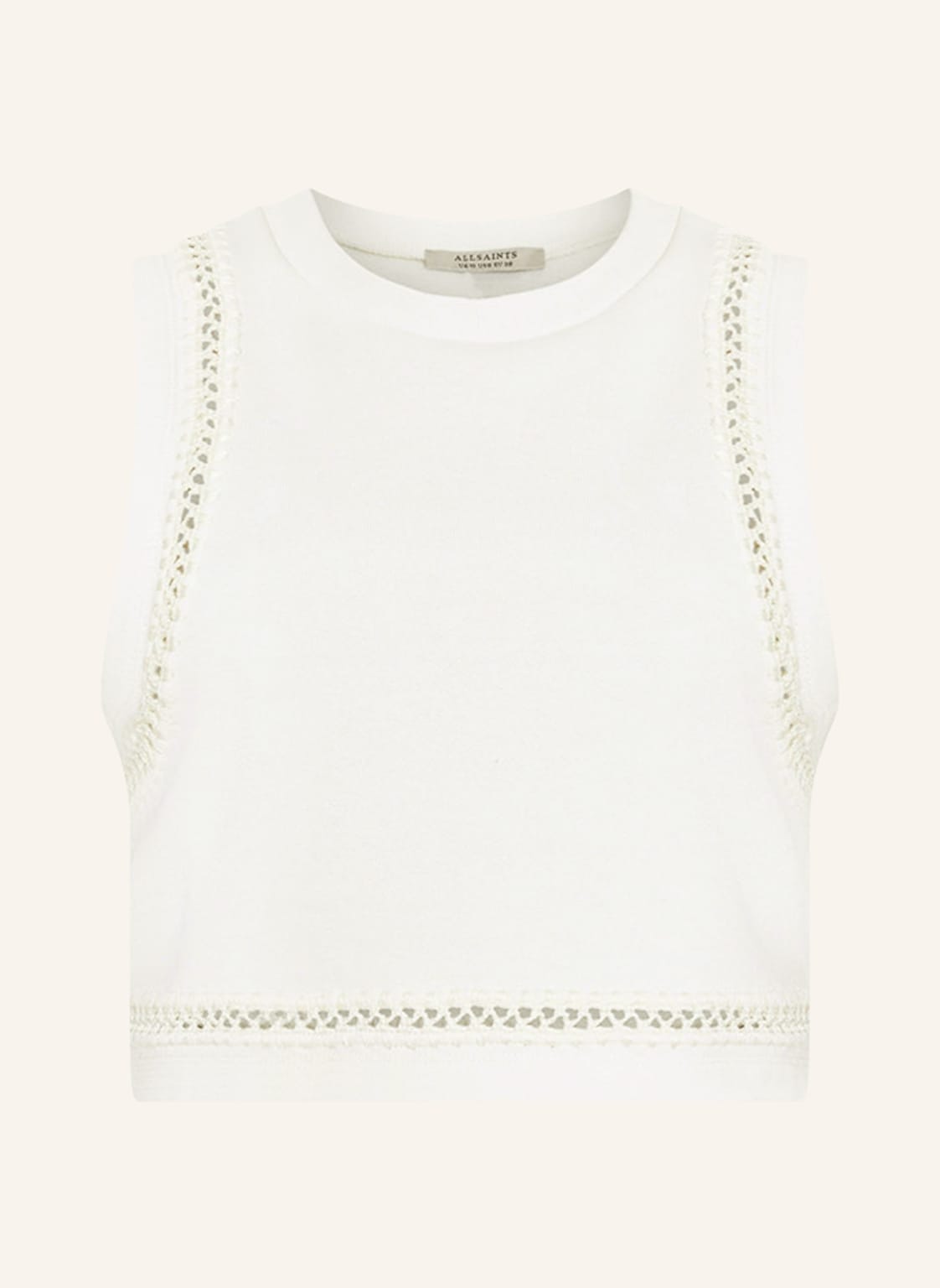 Allsaints Cropped-Top Ewelina weiss Allsaints Cropped-Top Ewelina weiss von AllSaints