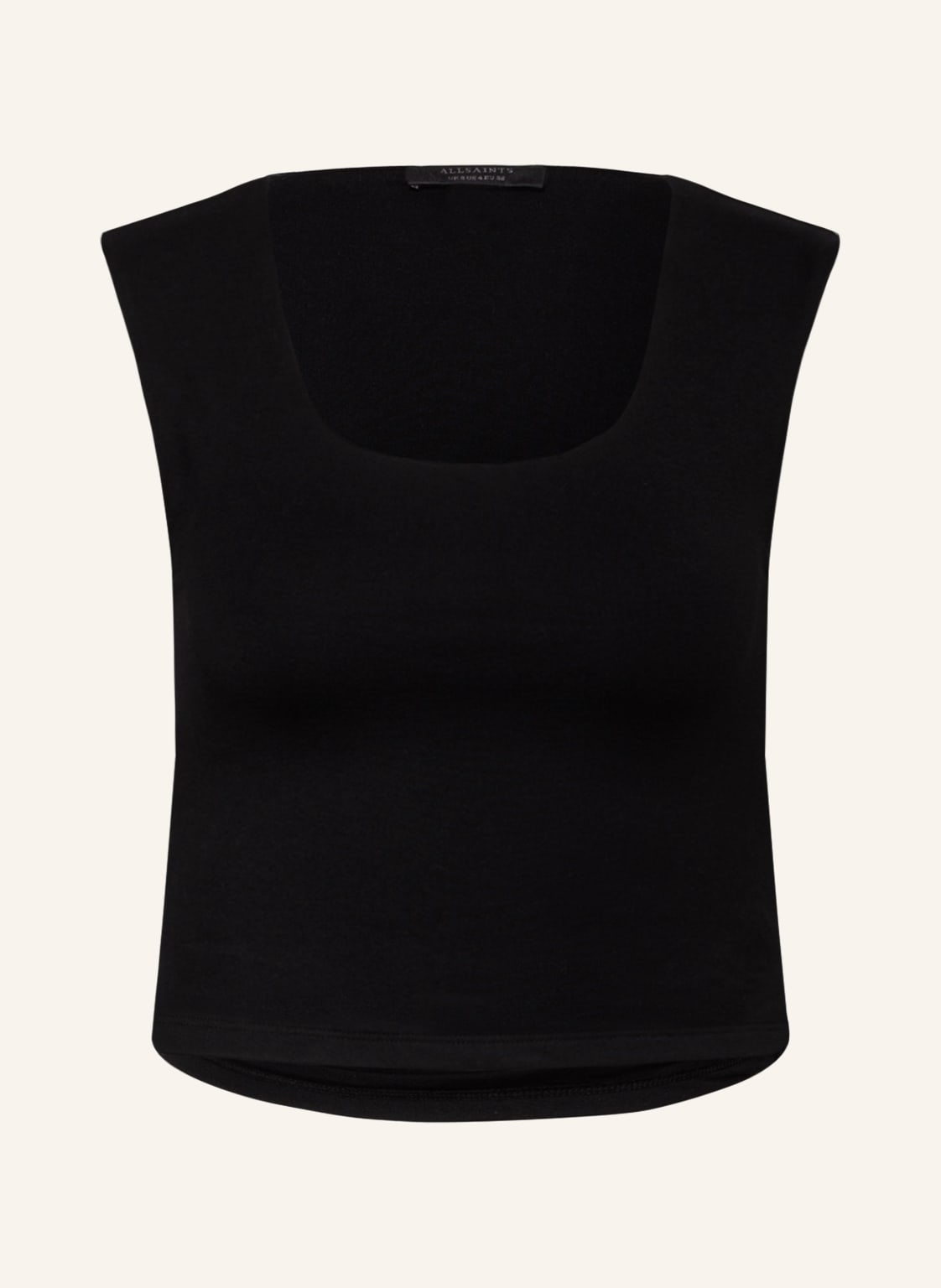 Allsaints Cropped-Top Tamie schwarz von AllSaints