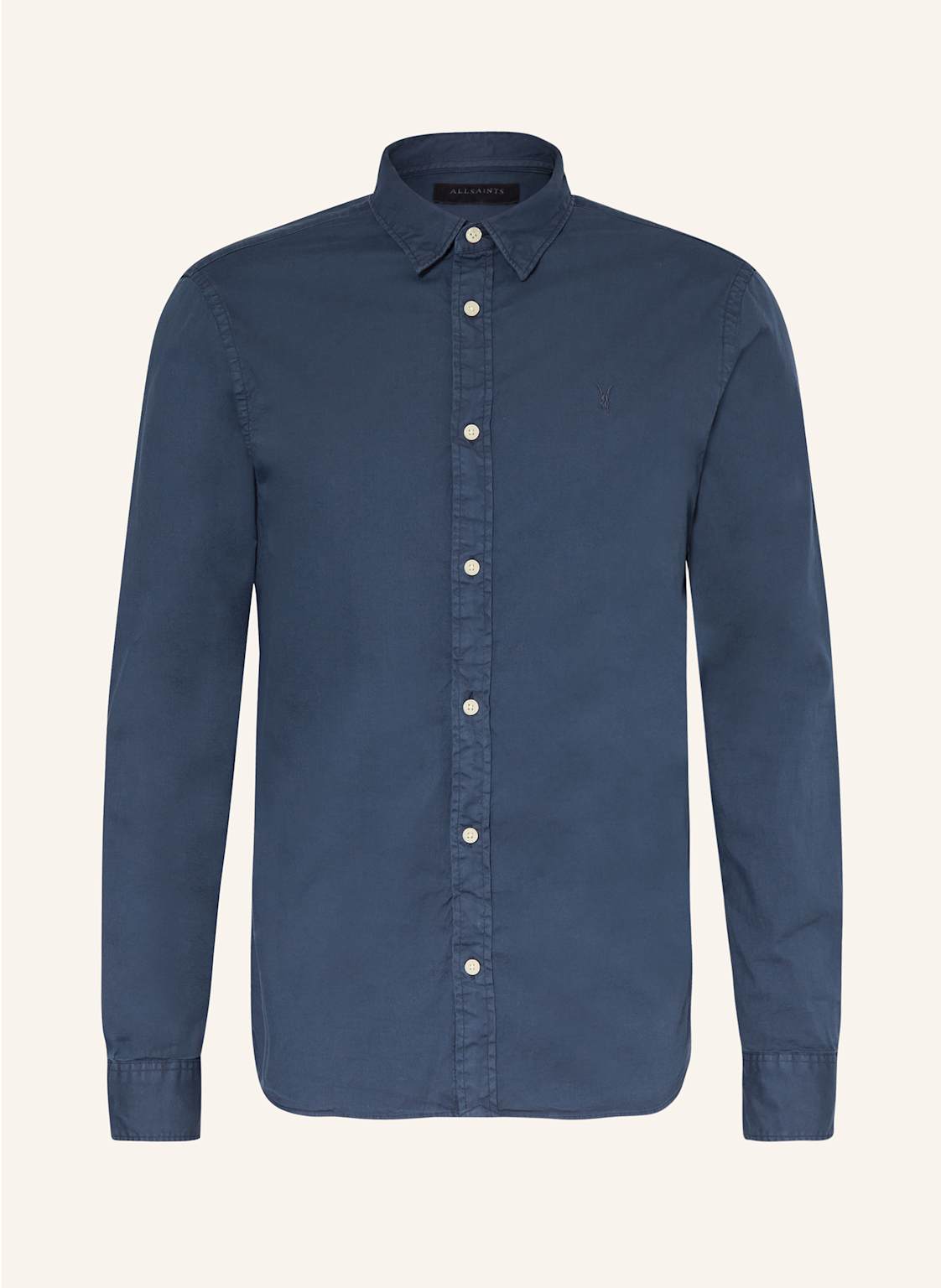 Allsaints Hemd Hawthorne Slim Fit blau von AllSaints