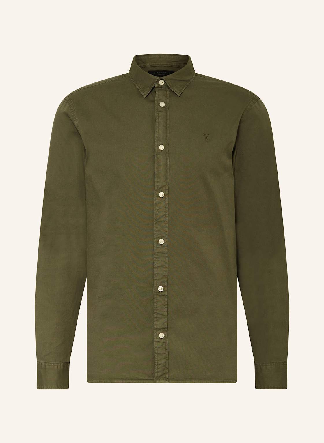 Allsaints Hemd Hawthorne Slim Fit gruen von AllSaints