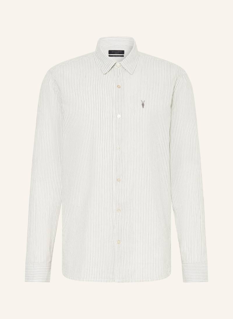 Allsaints Hemd Villard Relaxed Fit grau von AllSaints