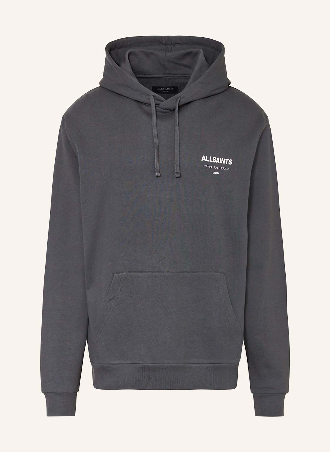 Allsaints Hoodie Underground blau von AllSaints