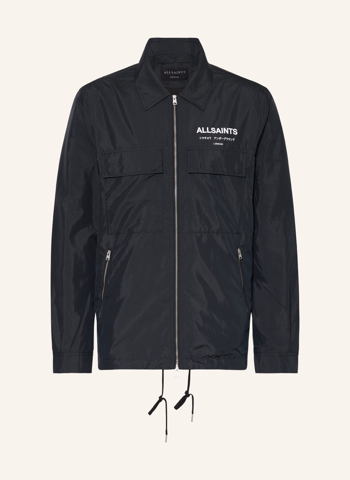 Allsaints Jacke Zito blau von AllSaints