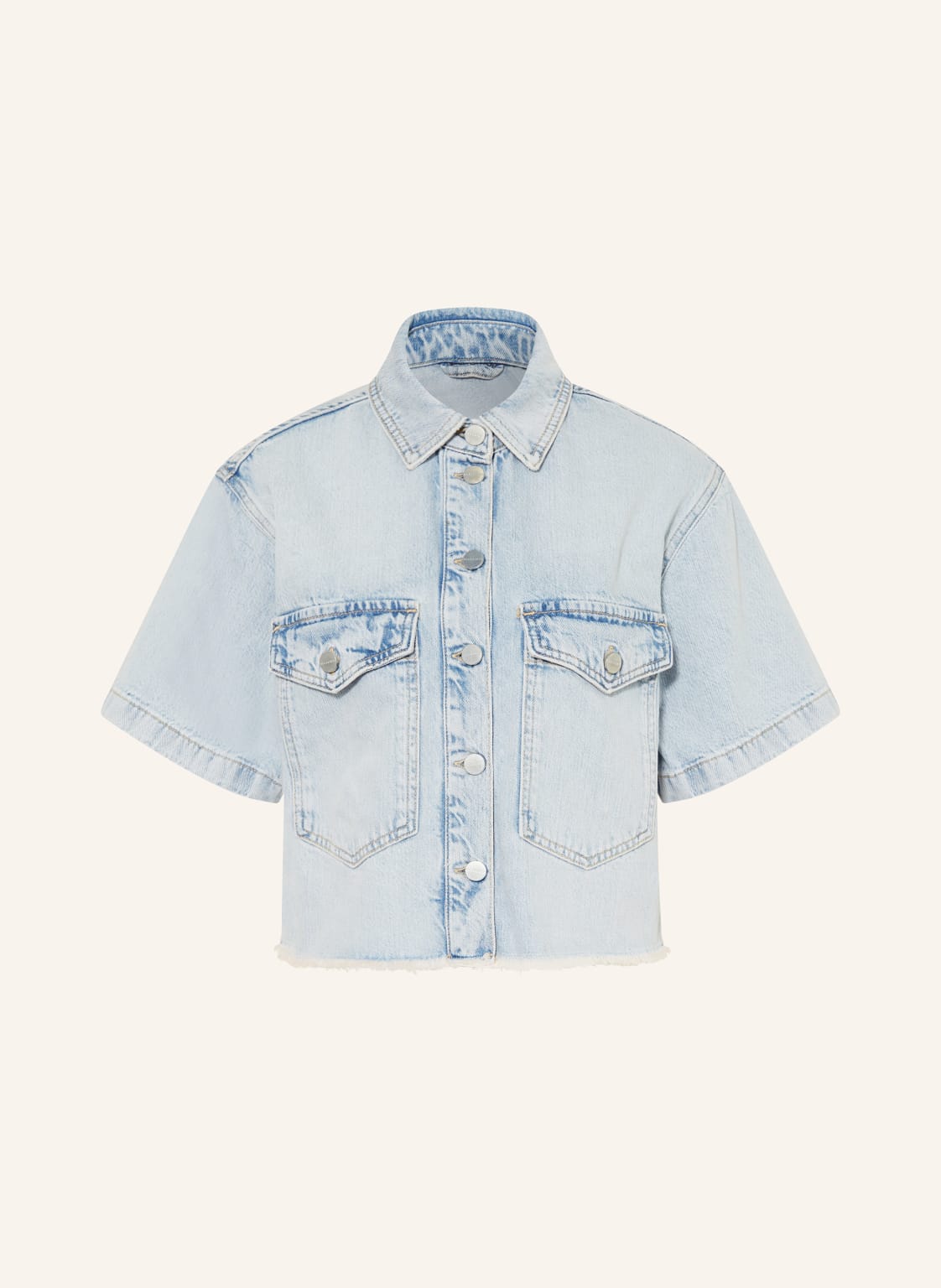 Allsaints Jeansbluse Tove blau von AllSaints