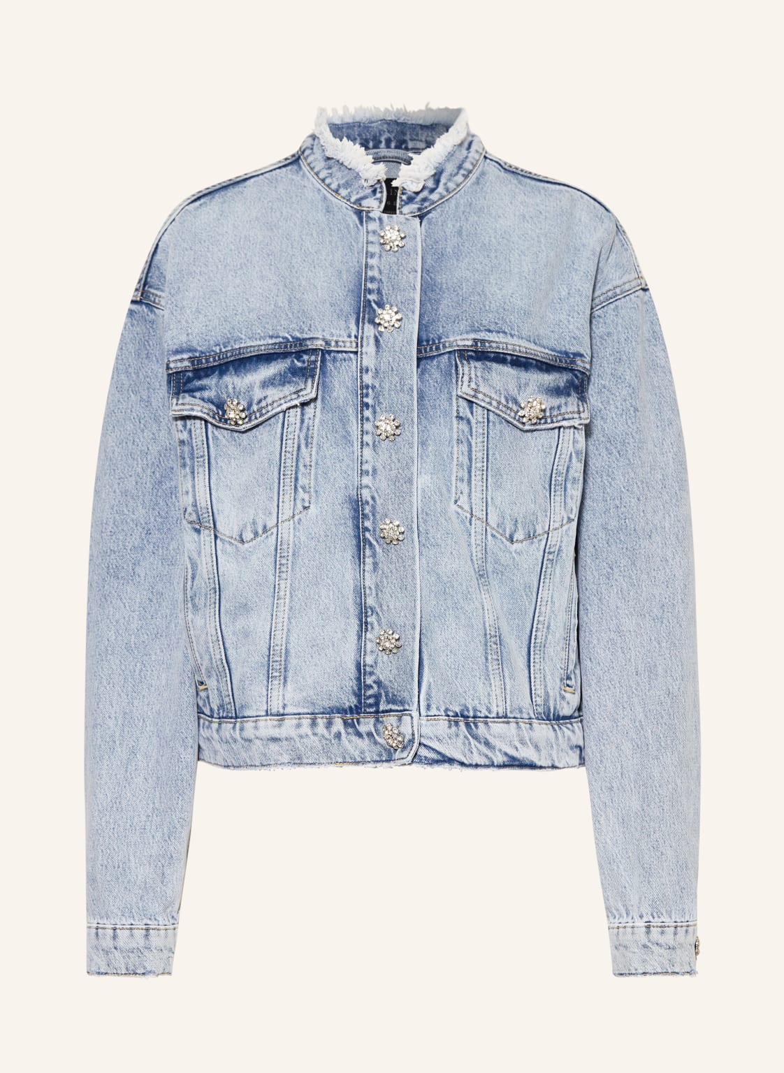 Allsaints Jeansjacke Bella Diamond blau von AllSaints