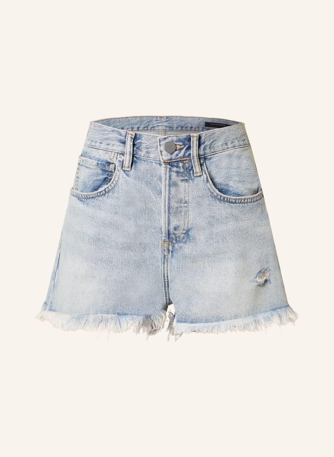 Allsaints Jeansshorts Heidi blau von AllSaints