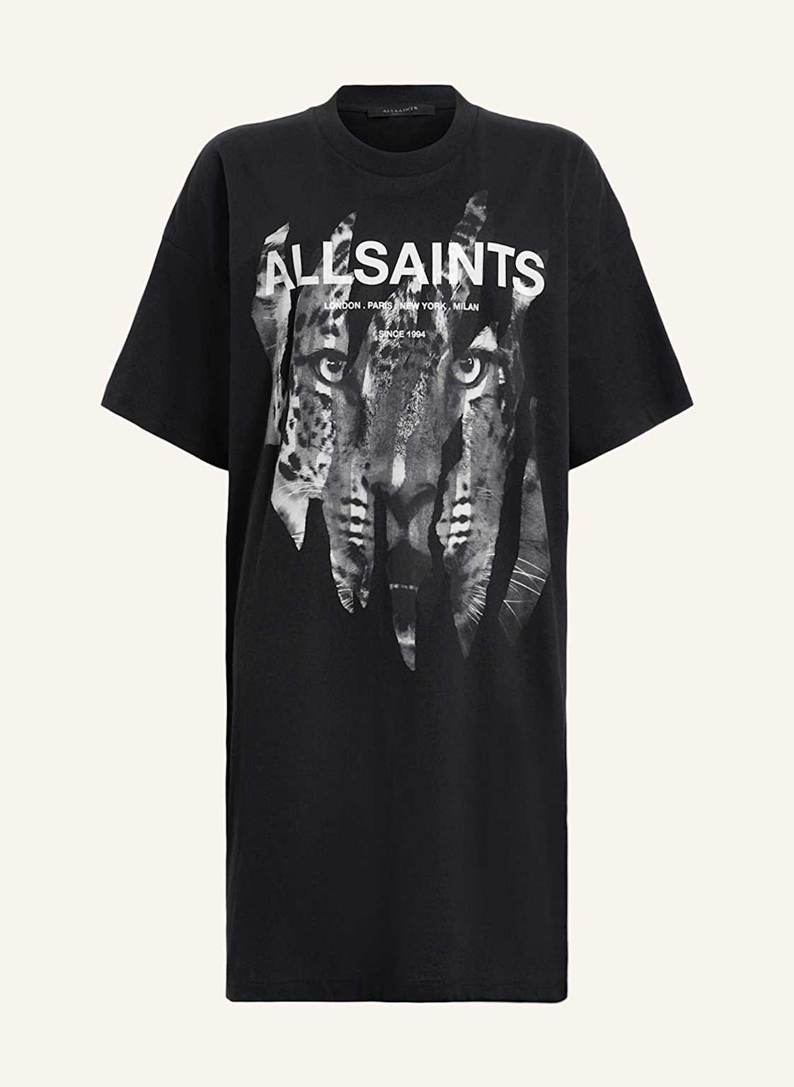 Allsaints Jerseykleid Riproar schwarz von AllSaints