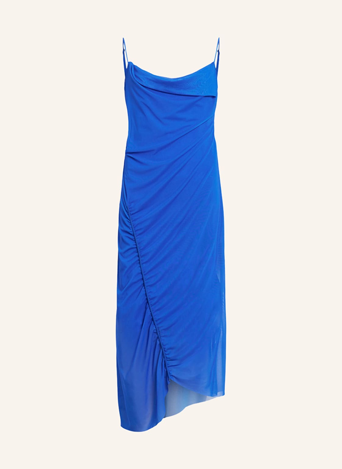 Allsaints Kleid Ulla Aus Mesh blau von AllSaints