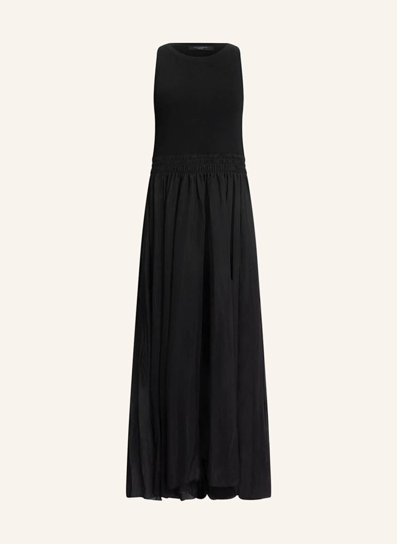 Allsaints Kleid Zenia Im Materialmix schwarz von AllSaints