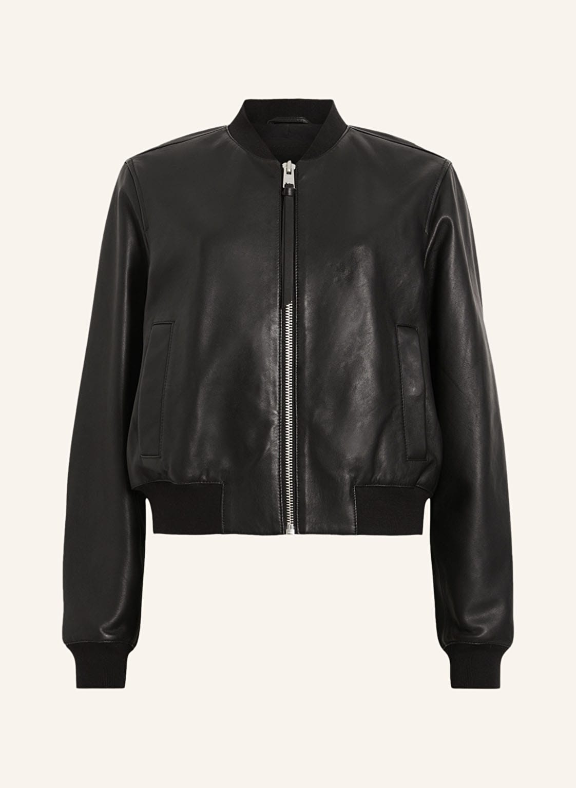 Allsaints Lederblouson Orten schwarz von AllSaints