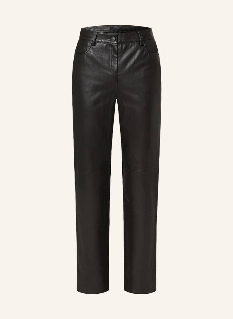 Allsaints Lederhose Saige Lea schwarz von AllSaints