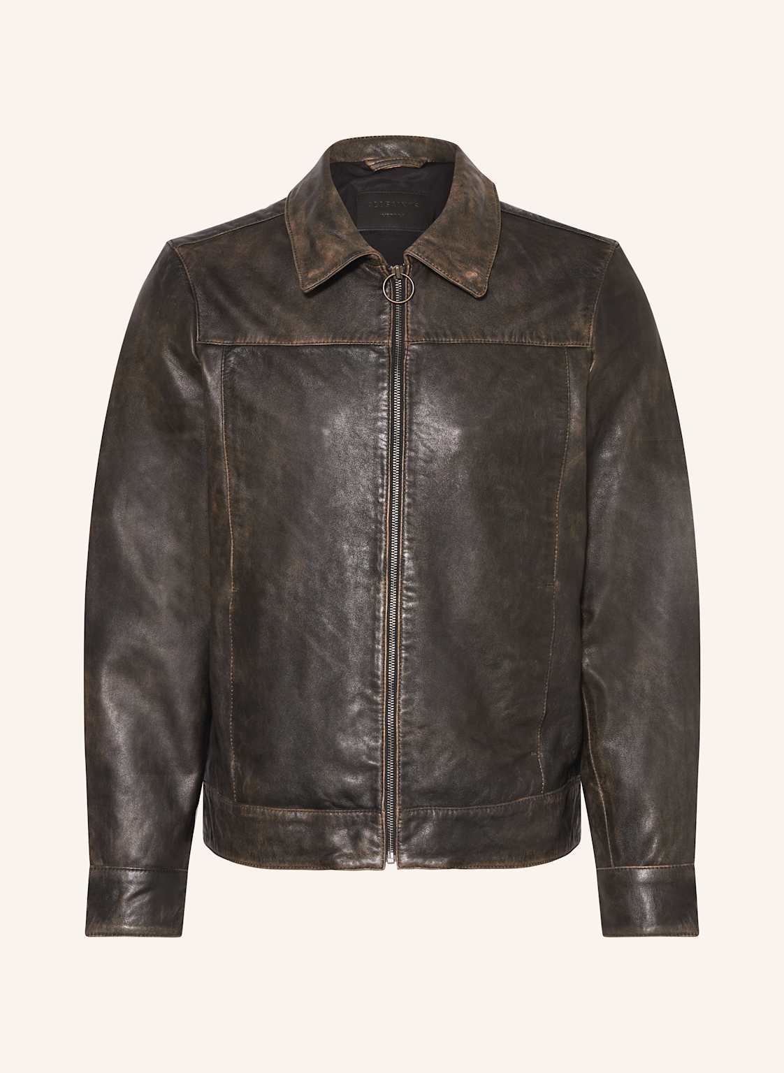 Allsaints Lederjacke Alkan schwarz Allsaints Lederjacke Alkan schwarz von AllSaints
