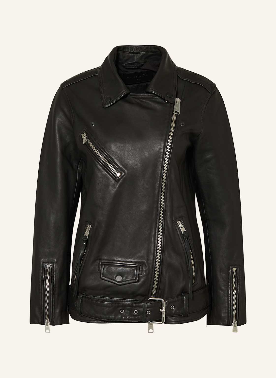 Allsaints Lederjacke Billie schwarz von AllSaints