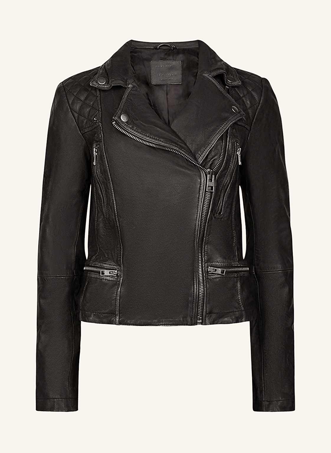 Allsaints Lederjacke Cargo schwarz Allsaints Lederjacke Cargo schwarz von AllSaints