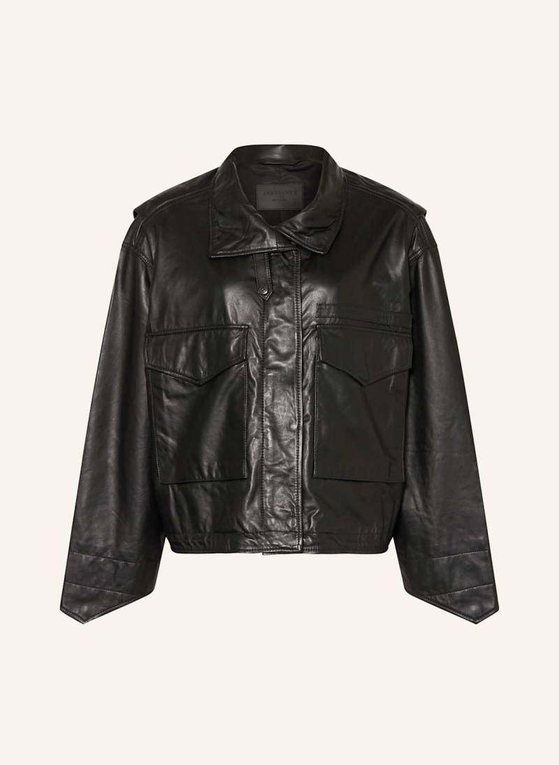 Allsaints Lederjacke Clay schwarz von AllSaints