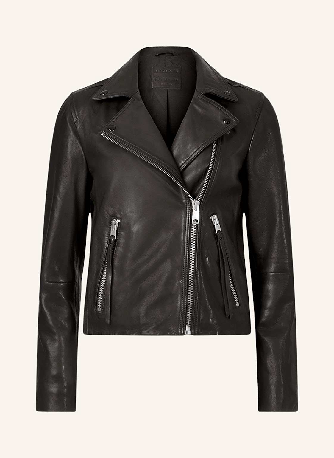 Allsaints Lederjacke Dalby schwarz Allsaints Lederjacke Dalby schwarz von AllSaints