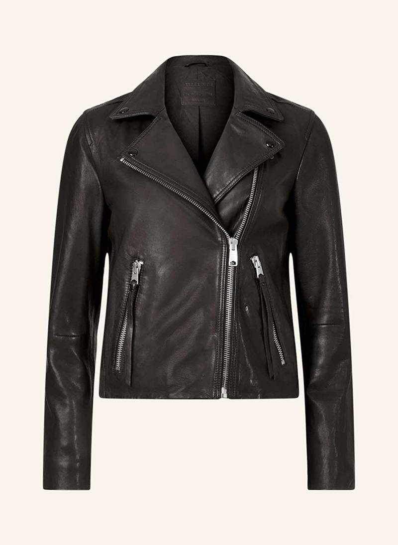 Allsaints Lederjacke Dalby schwarz von AllSaints