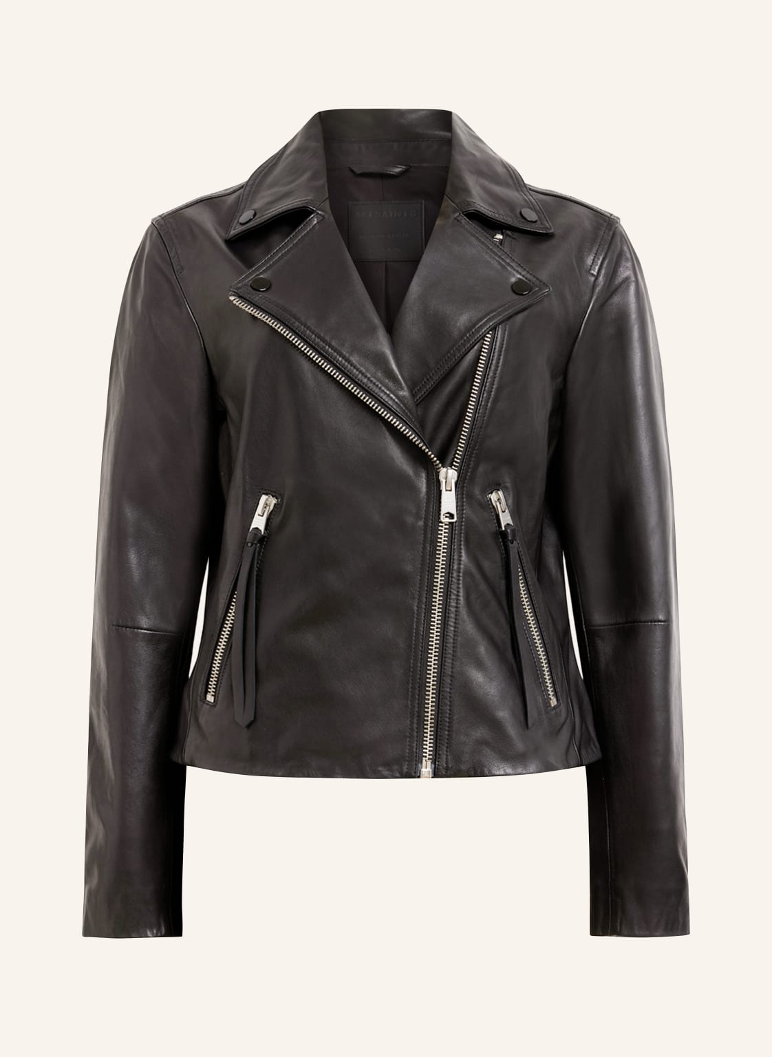 Allsaints Lederjacke Dalby schwarz Allsaints Lederjacke Dalby schwarz von AllSaints