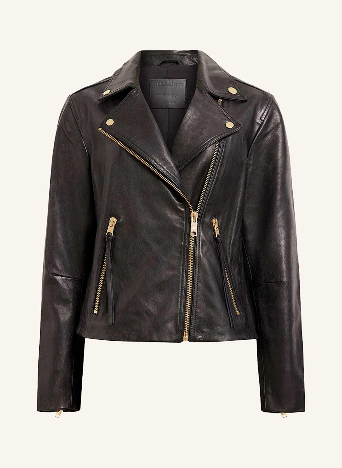 Allsaints Lederjacke Dalby schwarz Allsaints Lederjacke Dalby schwarz von AllSaints