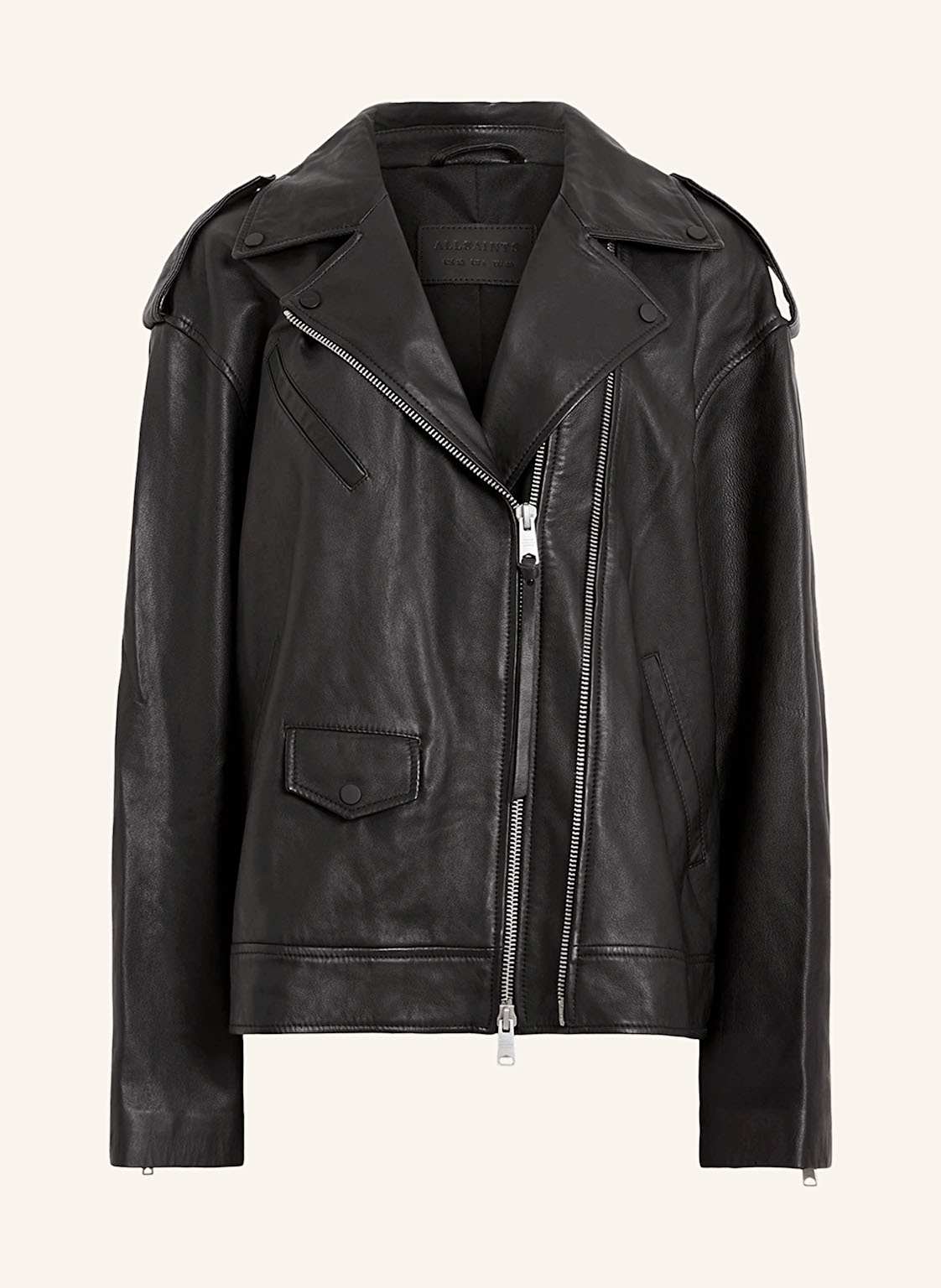 Allsaints Lederjacke Daylen schwarz von AllSaints