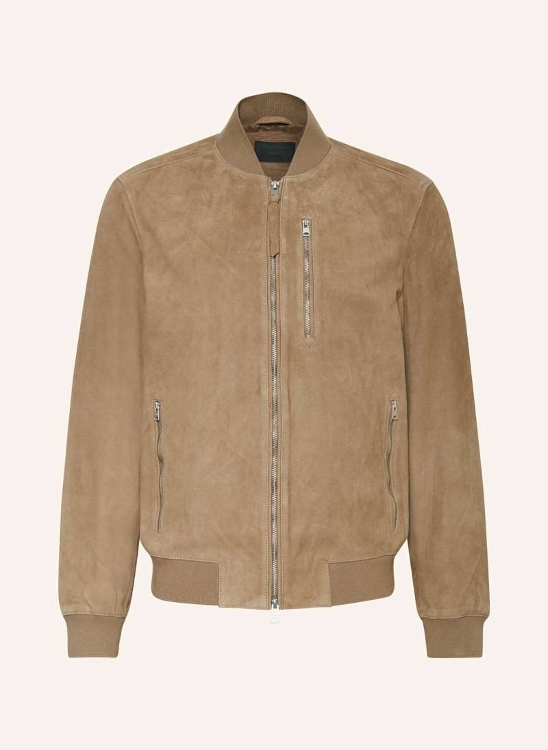 Allsaints Lederjacke Kemble braun von AllSaints