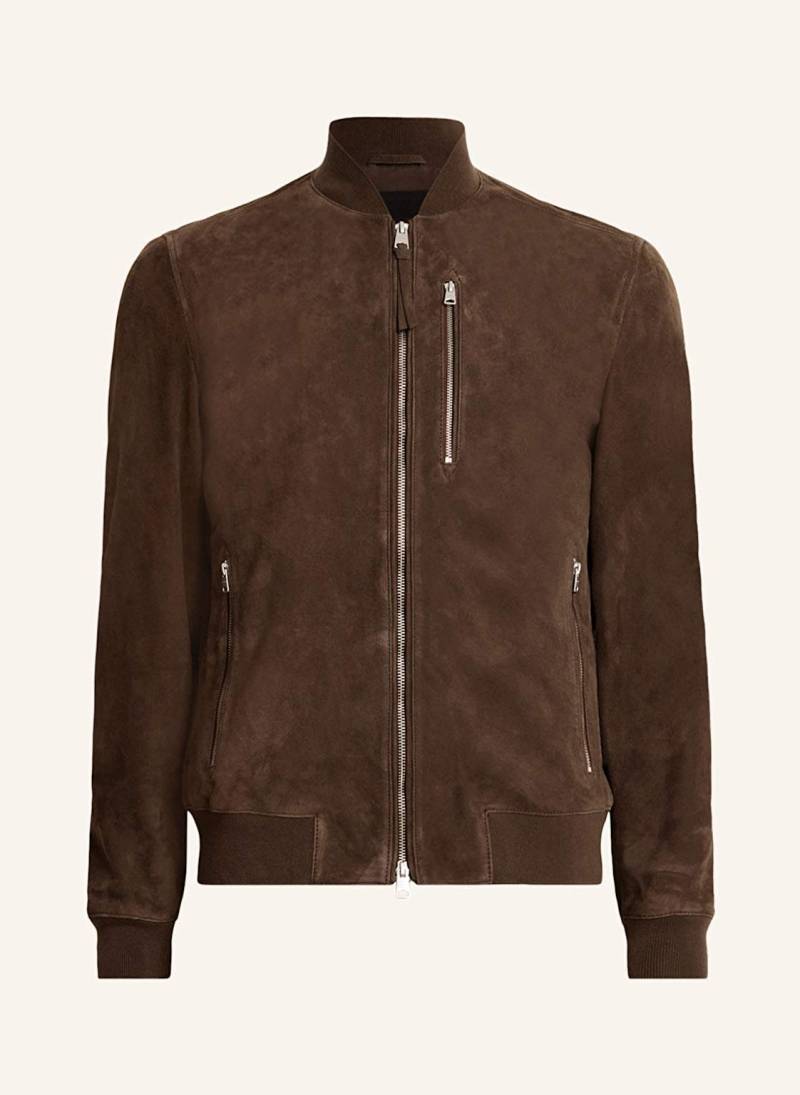 Allsaints Lederjacke Kemble braun von AllSaints