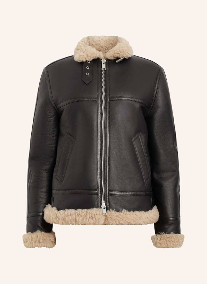 Allsaints Lederjacke Lorel schwarz von AllSaints