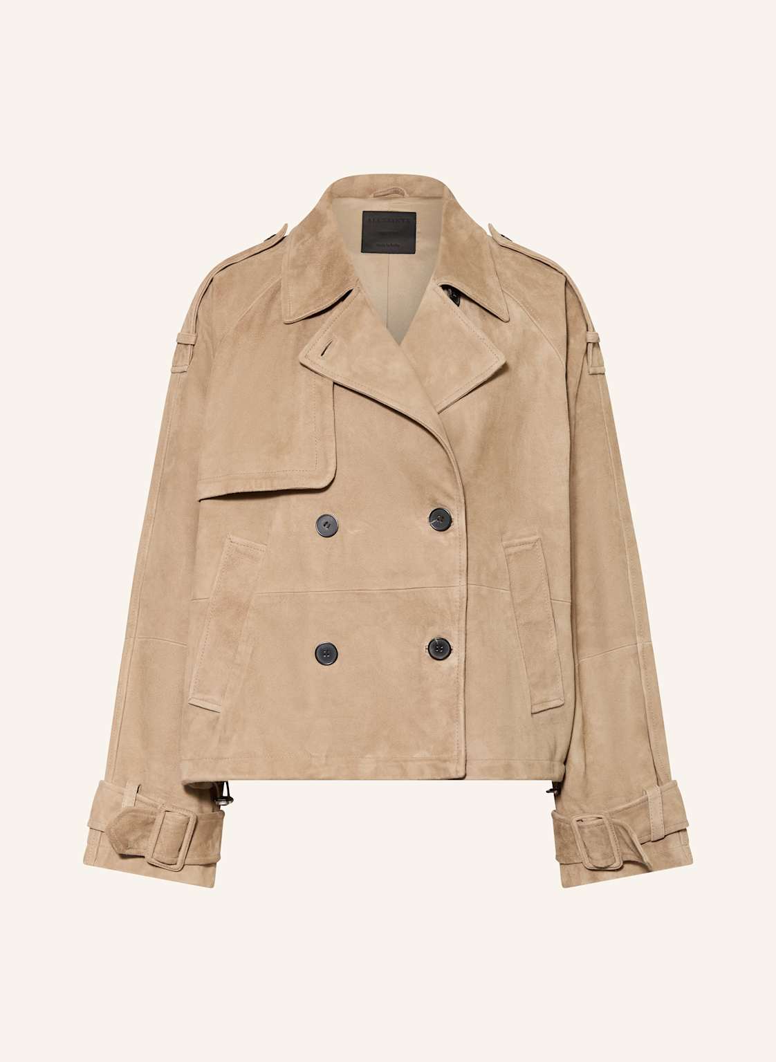 Allsaints Lederjacke Reya beige von AllSaints