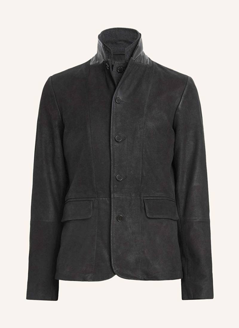 Allsaints Lederjacke Survey schwarz von AllSaints