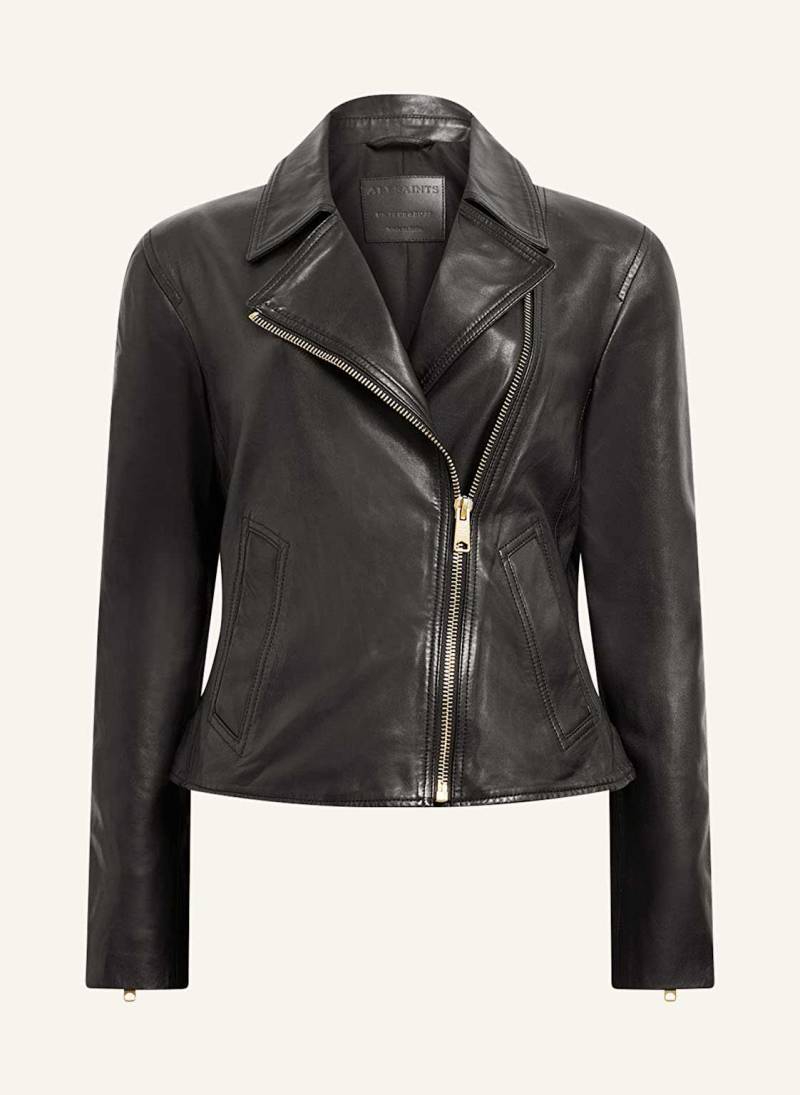 Allsaints Lederjacke Vela schwarz Allsaints Lederjacke Vela schwarz von AllSaints