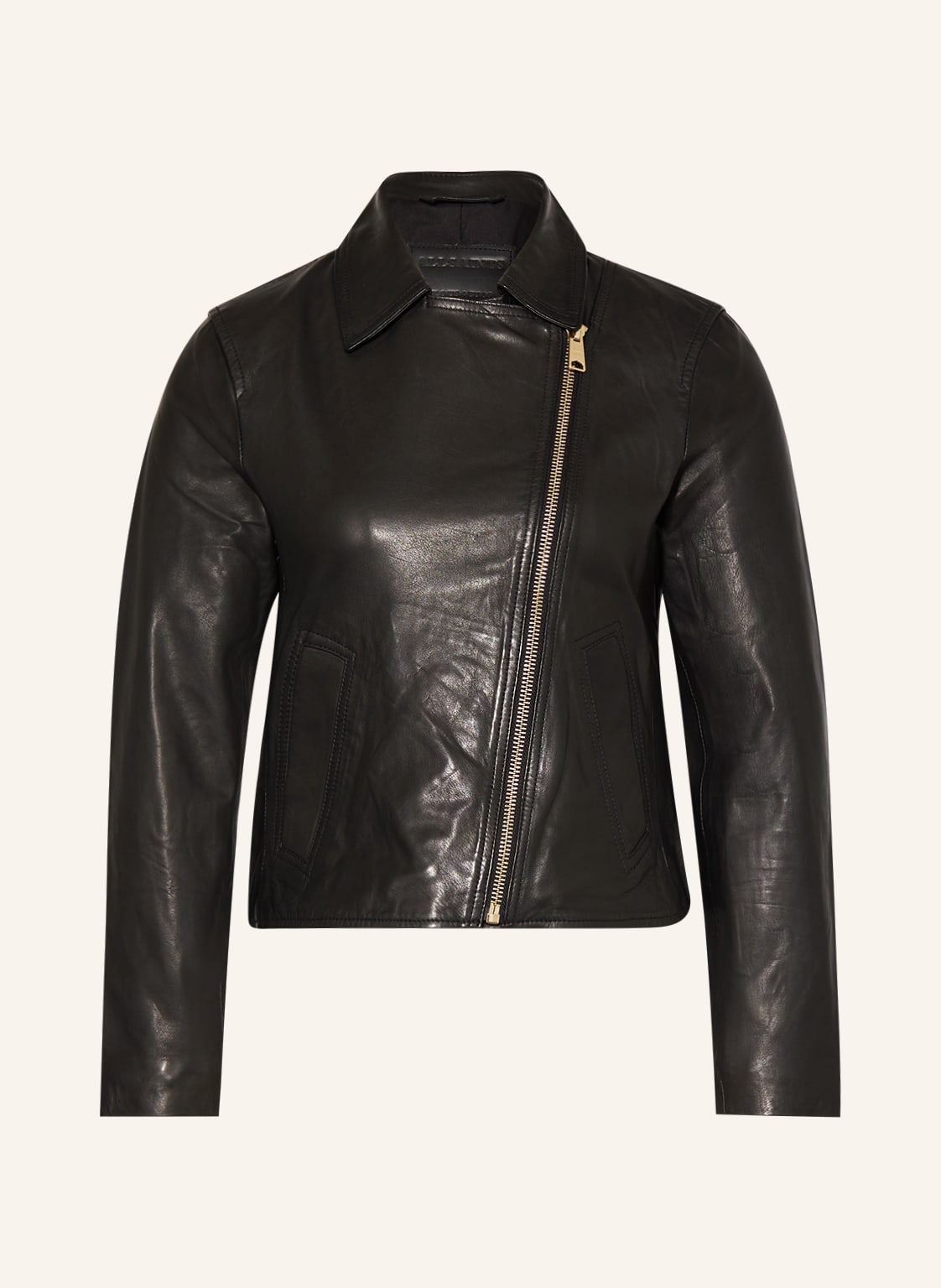 Allsaints Lederjacke Vela schwarz von AllSaints