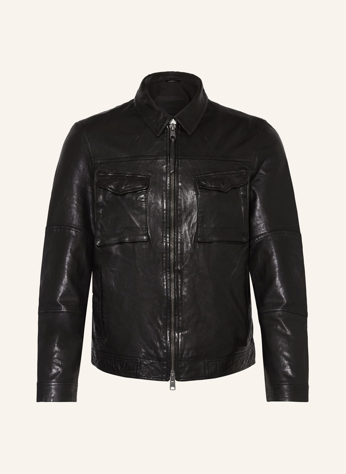 Allsaints Lederjacke Whilby schwarz von AllSaints