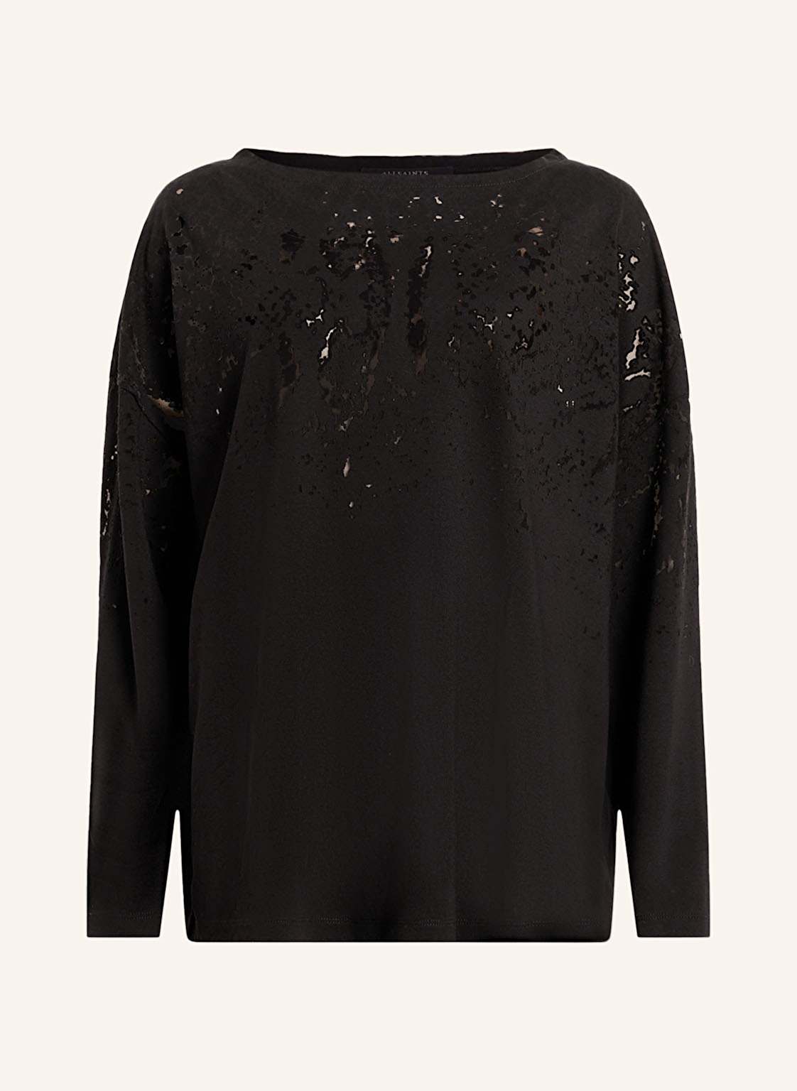 Allsaints Longsleeve Rita schwarz von AllSaints