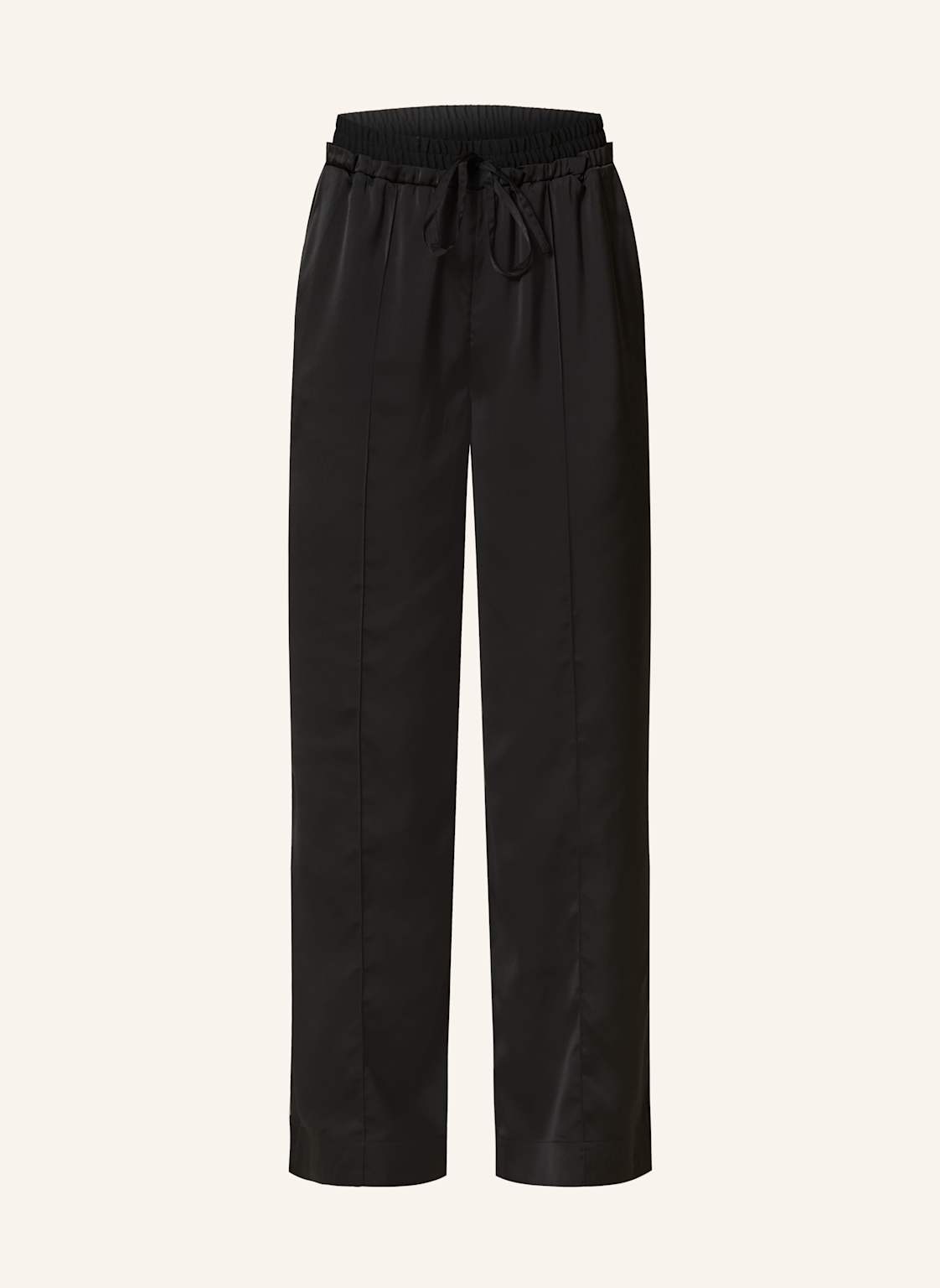 Allsaints Marlenehose Alba Aus Satin schwarz Allsaints Marlenehose Alba Aus Satin schwarz von AllSaints