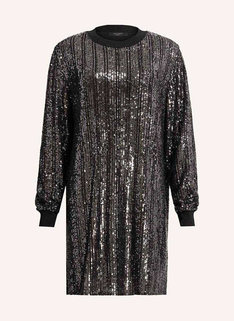 Allsaints Mesh-Kleid Solstice Mit Pailletten schwarz von AllSaints